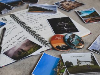 Assorted-photos and Notebook